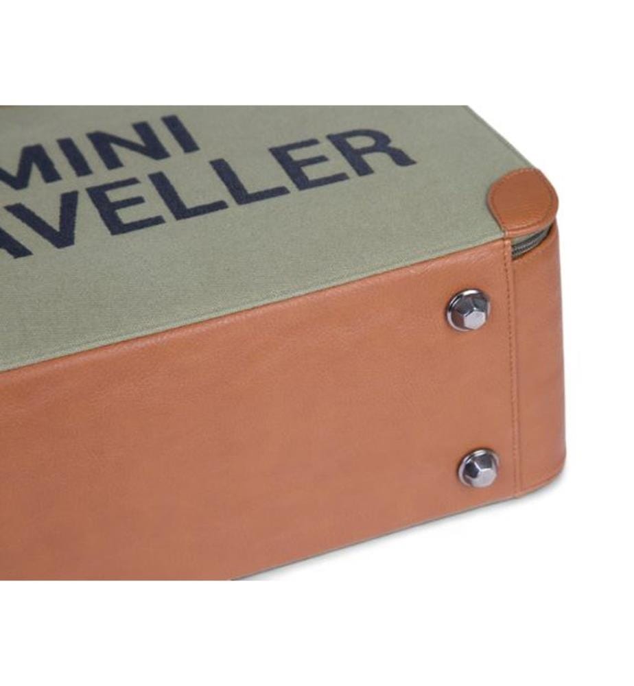 Valise Mini Traveller - Canvas Kaki