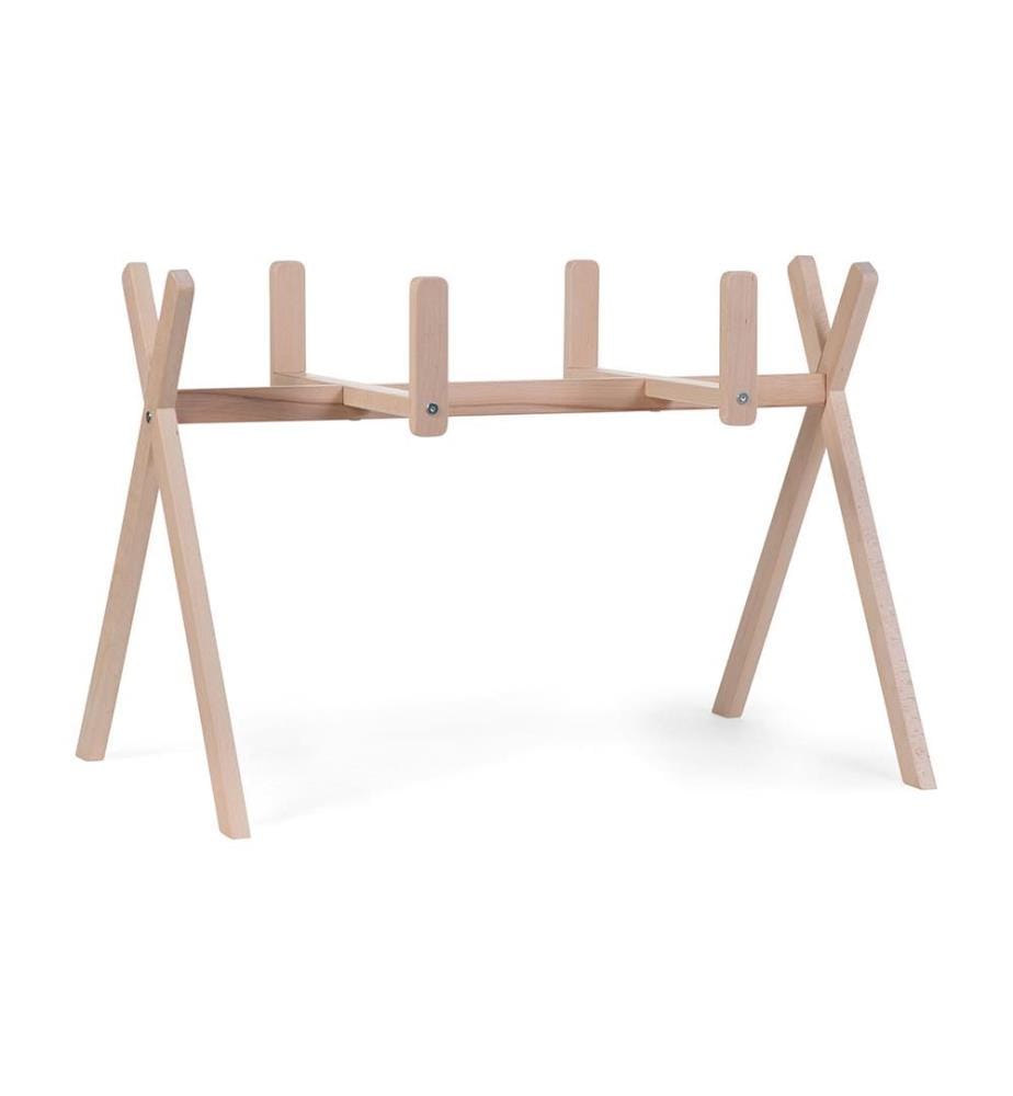 Tipi Korbhalter Moise + Babybogen - Holz - Natur