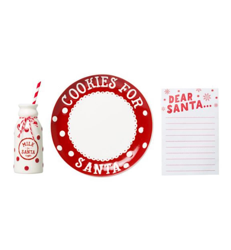 Set di biscotti di Babbo Natale