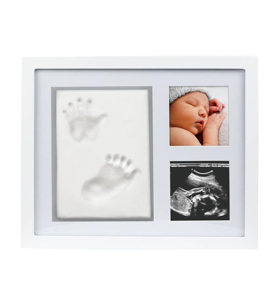 Cornice da Foto con Kit per Impronta - Bianco