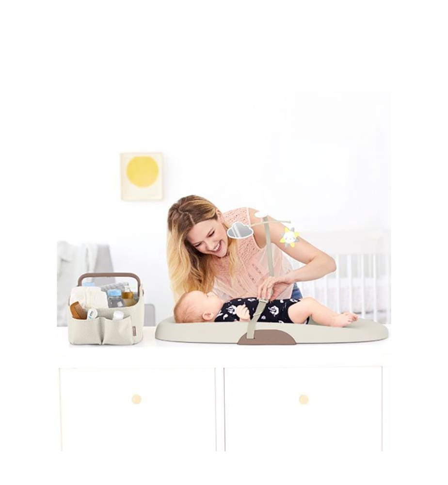 Light Up Diaper Caddy- Oat