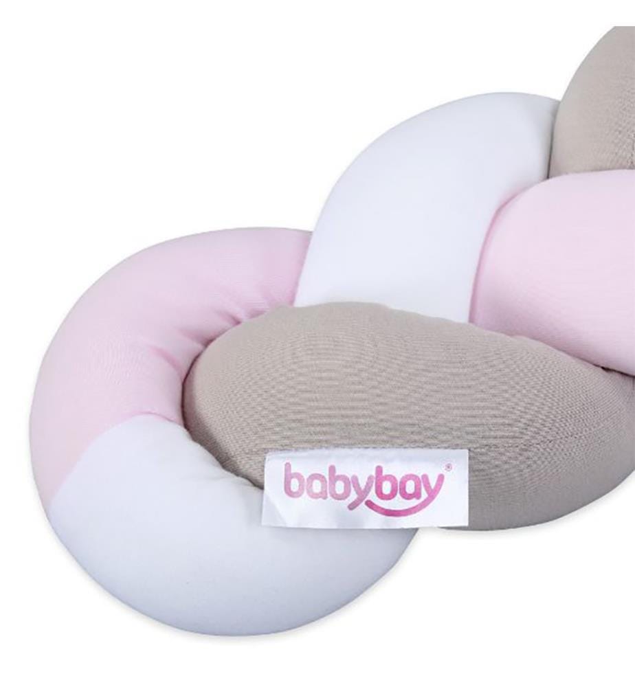 White/Beige/Pink Braided Surrounding Snake 200