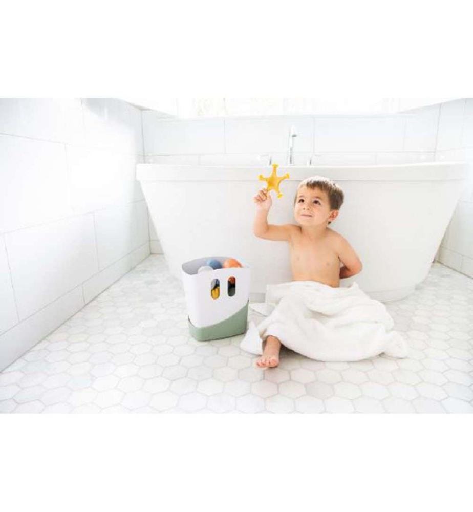 Contenitore asciutto per giocattoli da bagno - Salvia