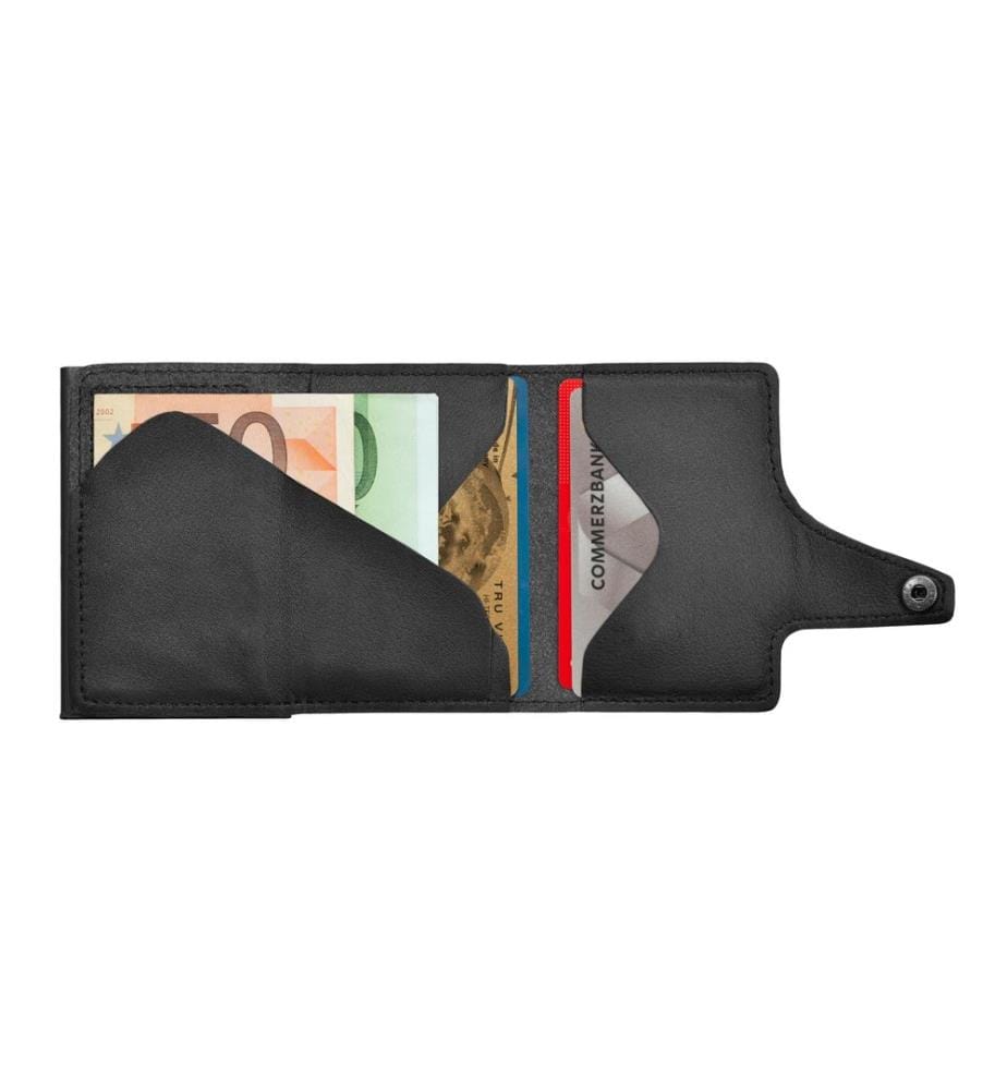 TRU VIRTU - Portefeuille Click & Slide Coin Wallet