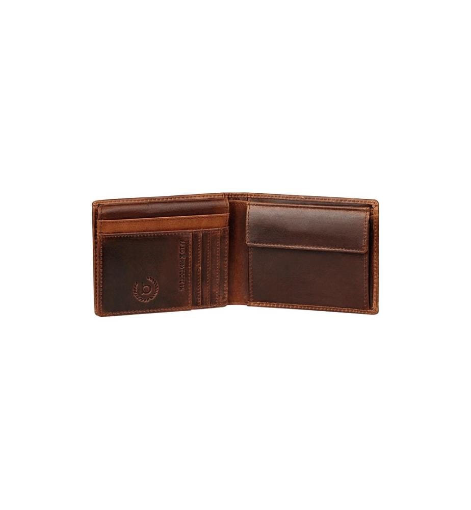 Bugatti - Portefeuille Romano Brun foncé