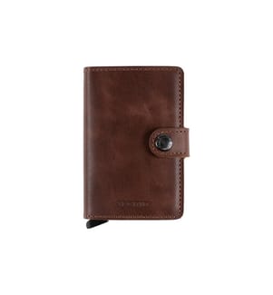SECRID - Portefeuille Miniwallet Vintage Marron