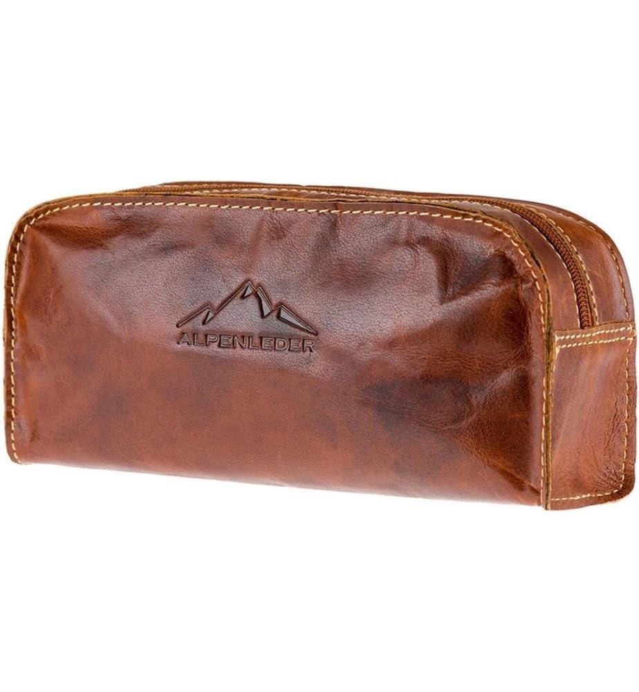 ALPENLEDER - Étui Mainau Cognac