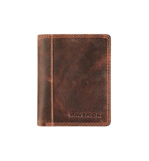 MAVERICK - Portefeuille Original 8 x 10.2 cm, marron