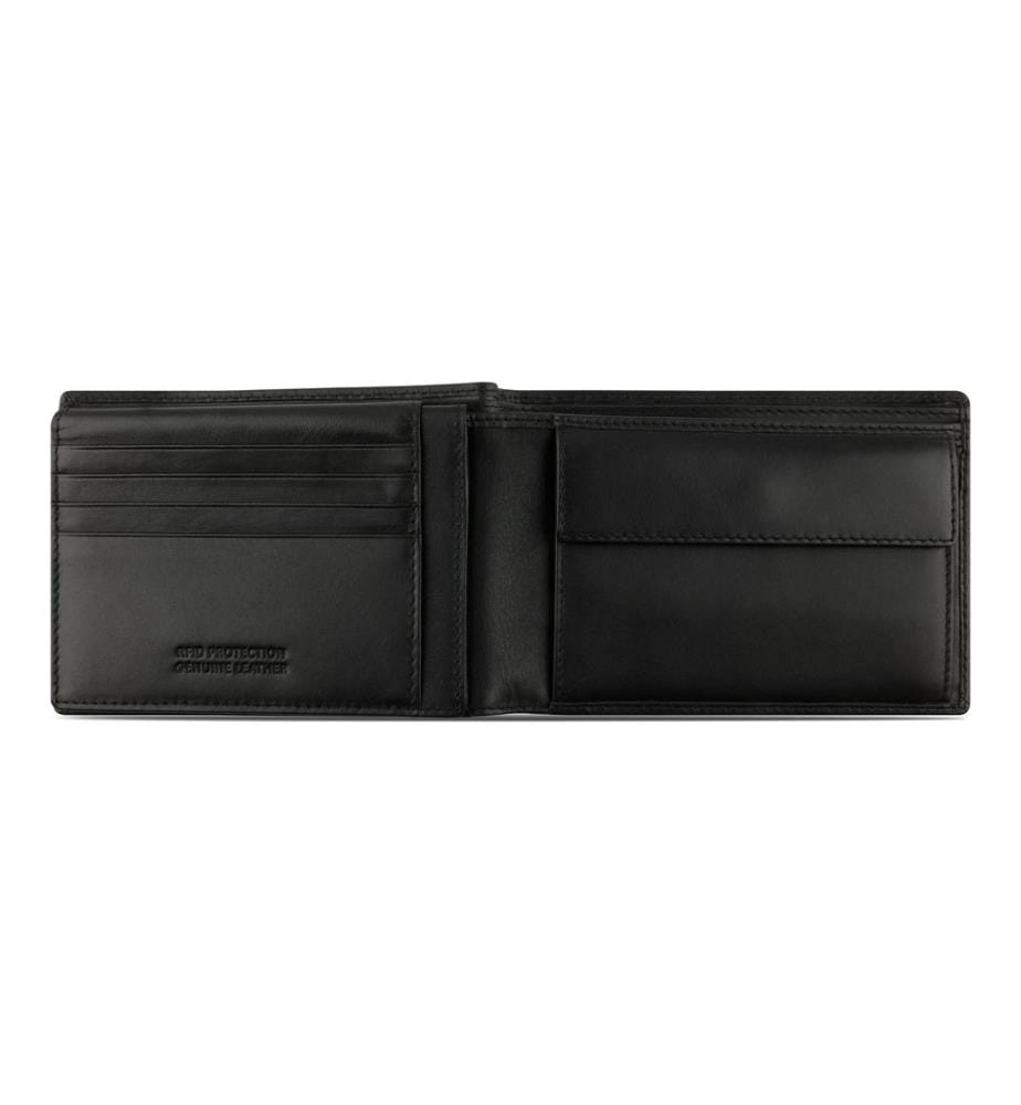 Bugatti - Portemonnaie Super Slim Schwarz