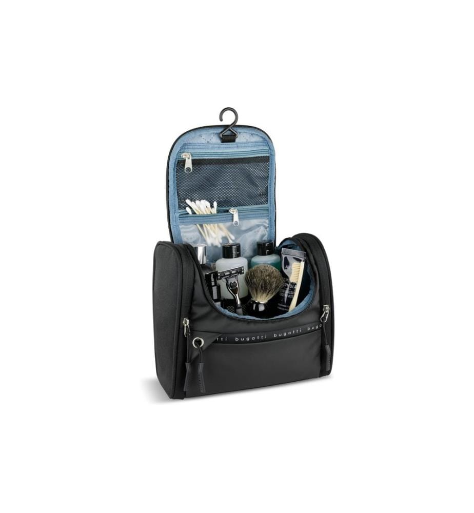 Bugatti - Trousse de toilette Blanc DeLight 24,5 cm, Noir