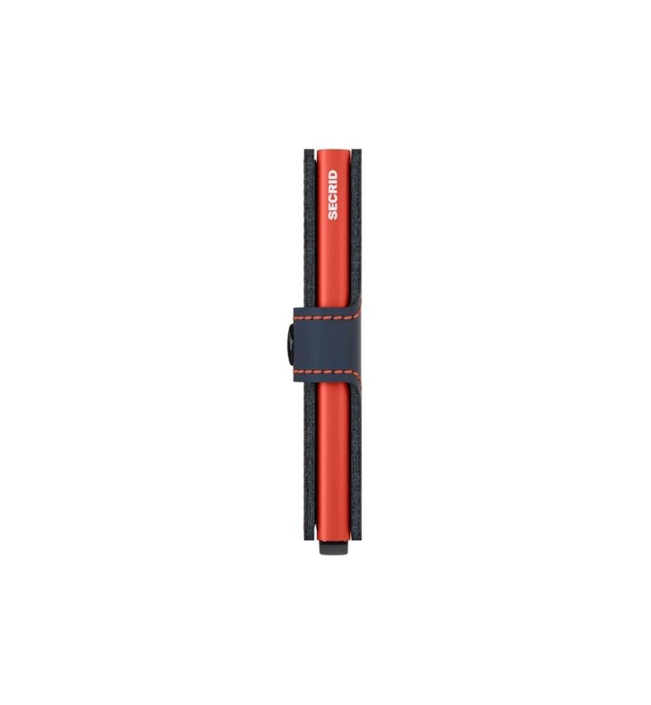 SECRID - Portefeuille Mini portefeuille Matte Nightblue Orange