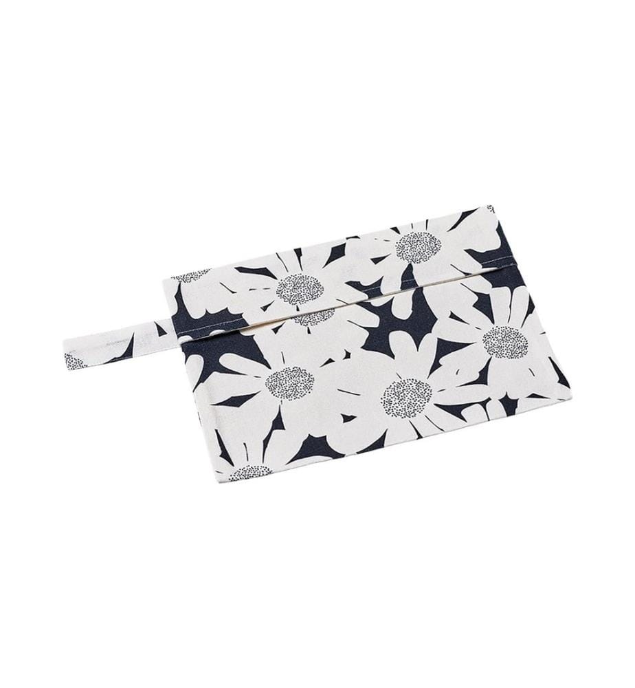 CHIC MIC - Necessaire Kukkia 25 x 18 cm, Schwarz/Weiss