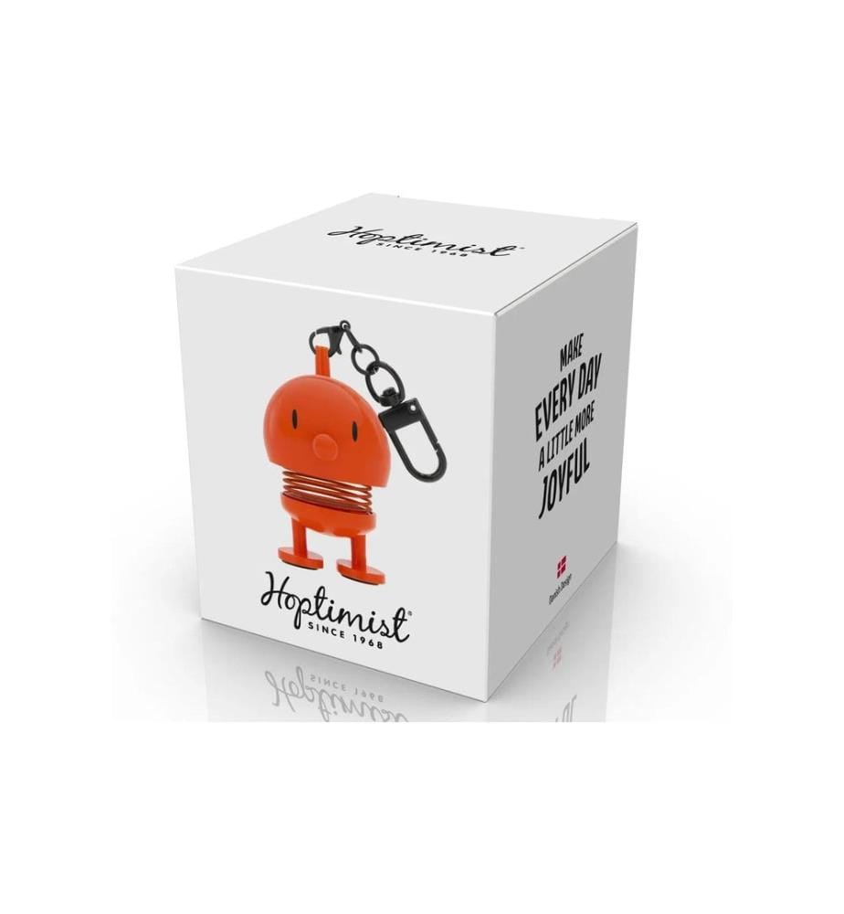 HOPTIMIST - Étiquette de poche, Orange