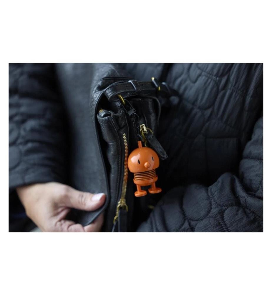 HOPTIMIST - Étiquette de poche, Orange