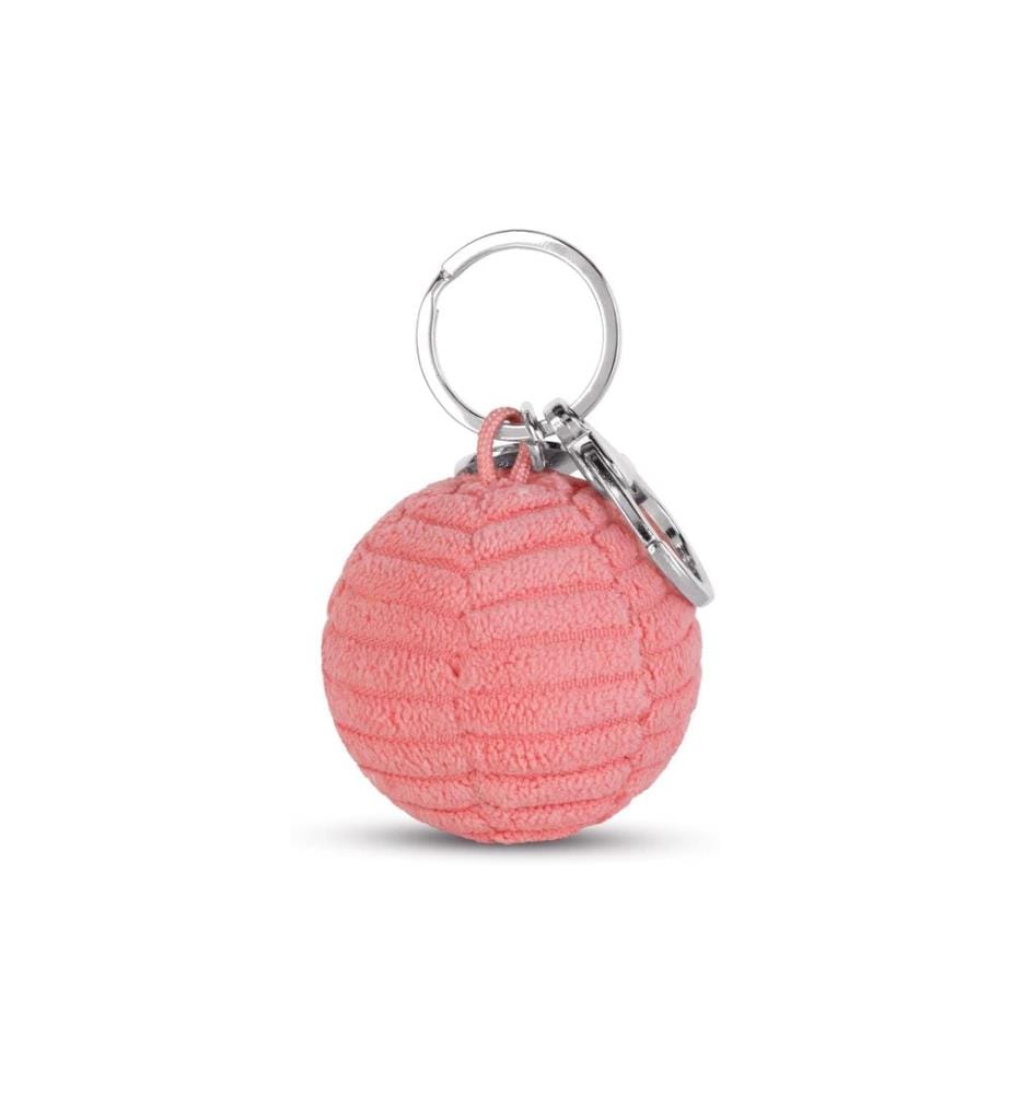 Bon Ton Toys - Schlüsselanhänger Smiley ECO Kordsamt Pink 4.5 cm