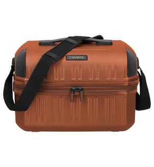travelite - DYNAMIIC Trousse de beauté Coque rigide 20 l Cuivre Marron