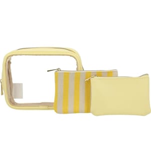 Trisa Accessoires - Set Necessaire jaune