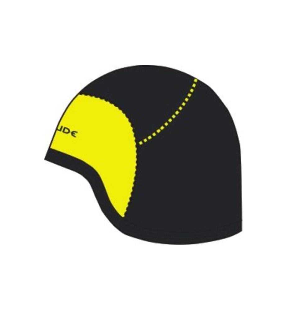 VAUDE - Bonnet Bike Cap Jaune fluo, S
