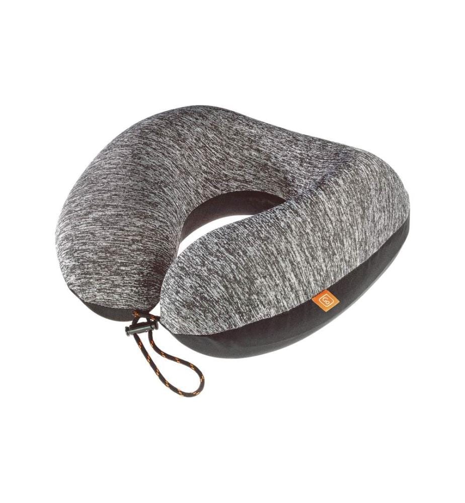 Coussin de voyage GOTravel Memory ZZZs Gris/Orange