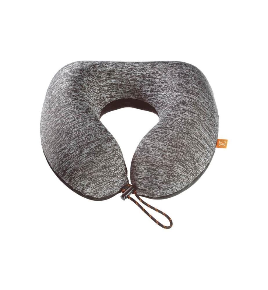 Coussin de voyage GOTravel Memory ZZZs Gris/Orange
