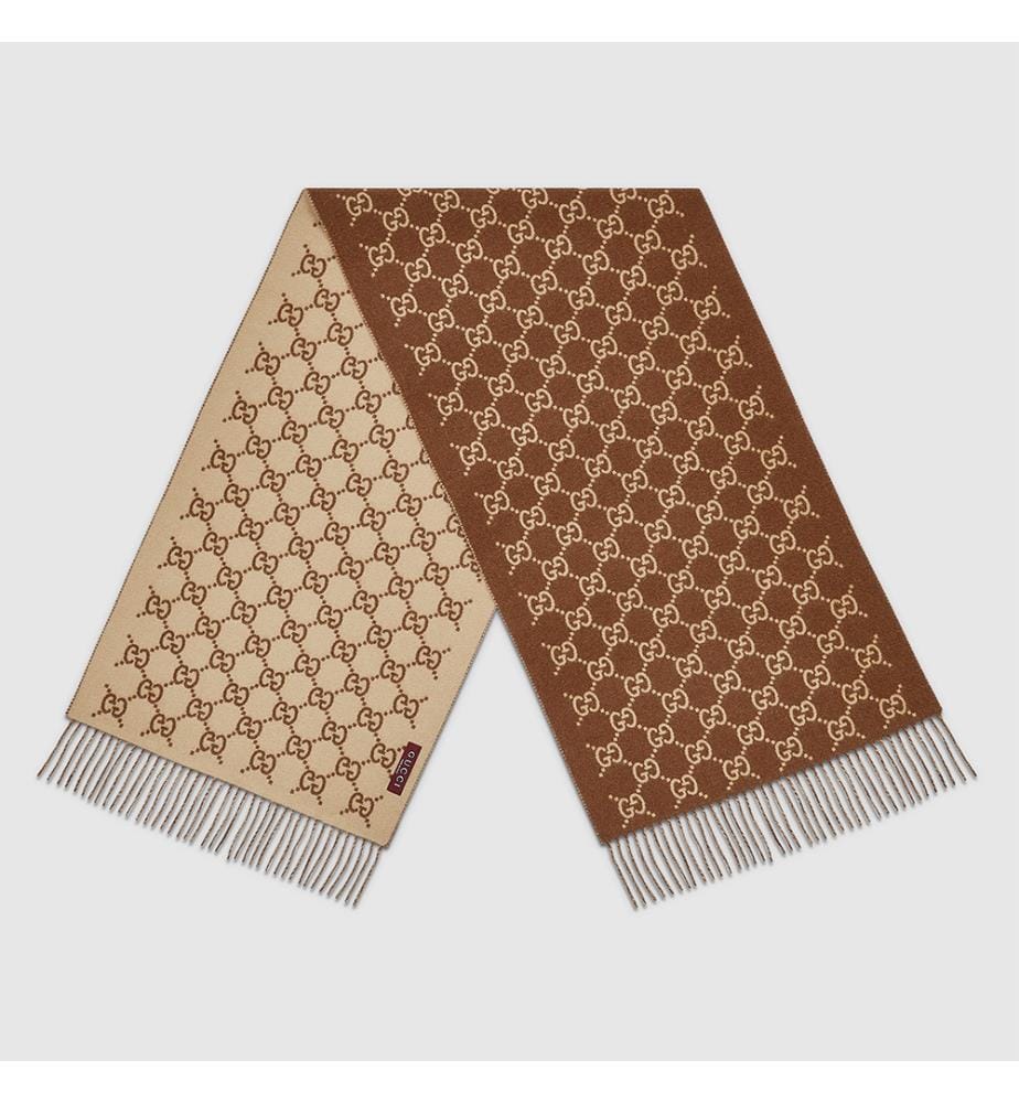 Écharpe en cachemire - beige havane