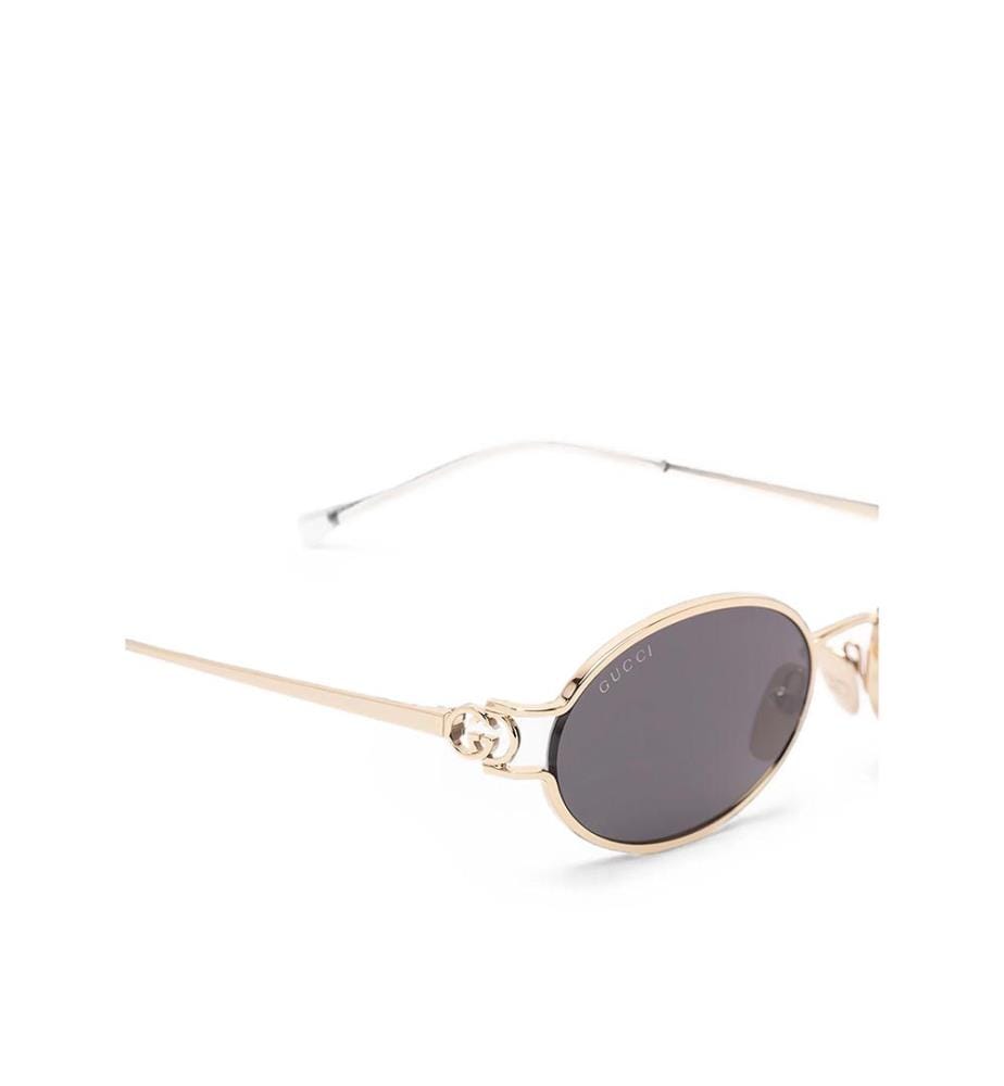 Lunettes de soleil - Or et gris
