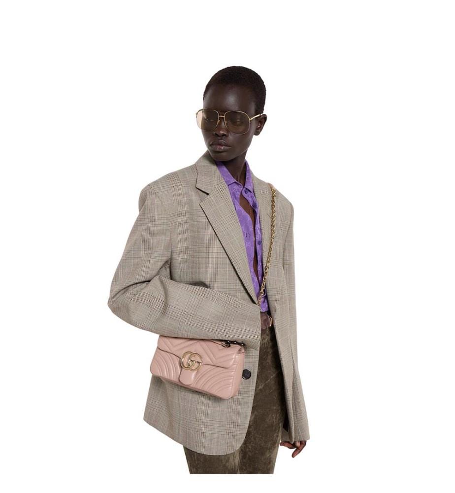 Sac bandoulière  Marmont - Beige rosé