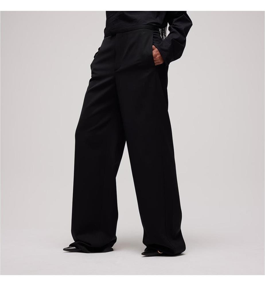 Pantalon en laine légère - Noir