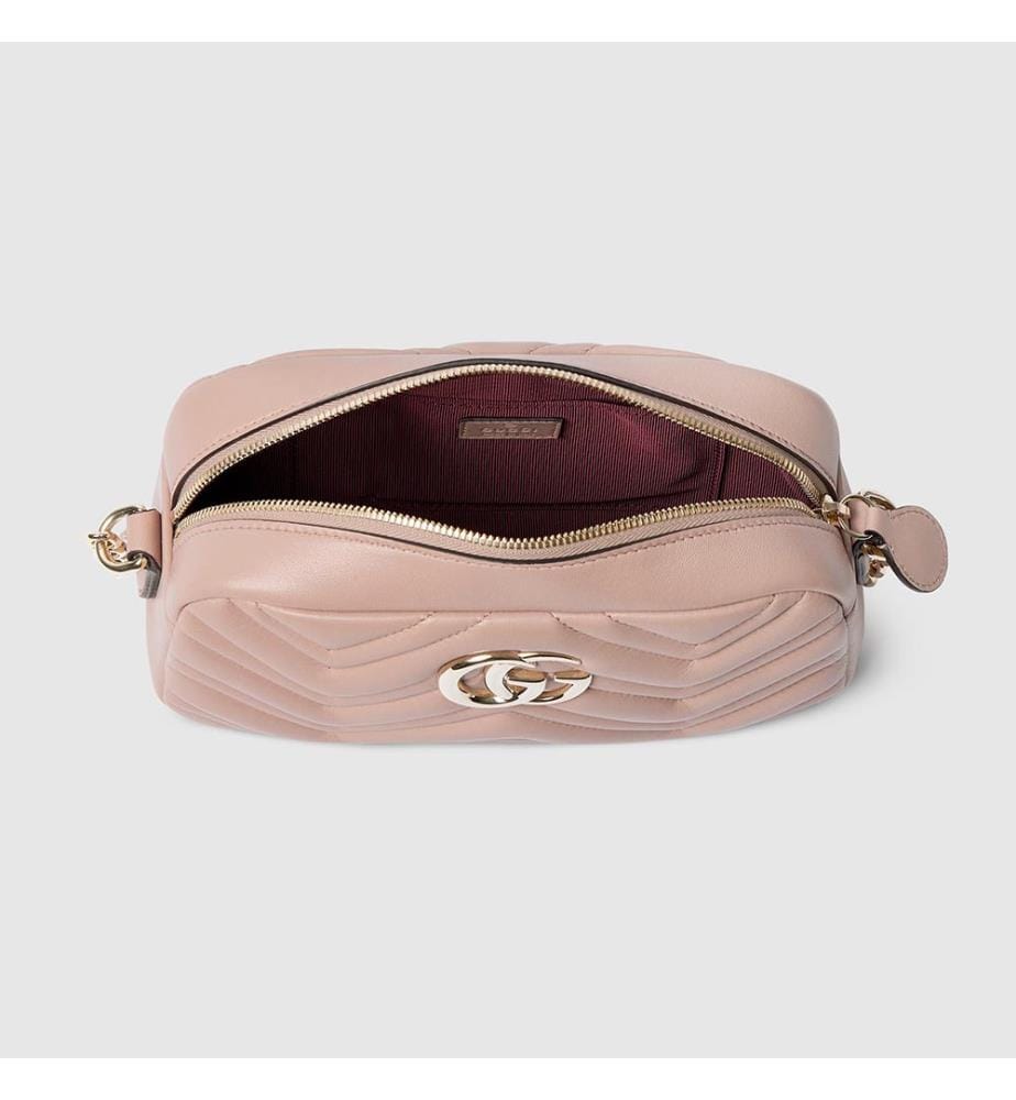 Kameratasche „Marmont“ – Rosé-Beige