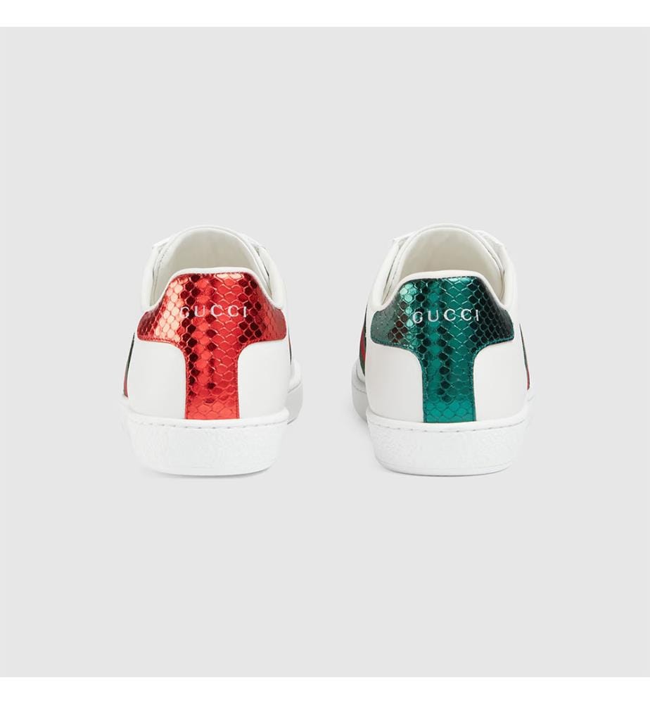 Ace-Sneaker für Damen mit Biene – Weiss