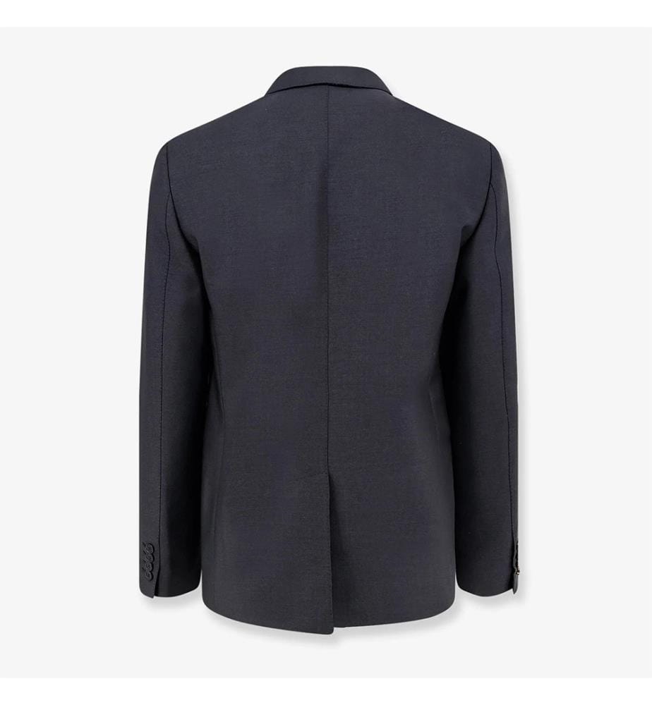 Costume en laine et mohair - Noir