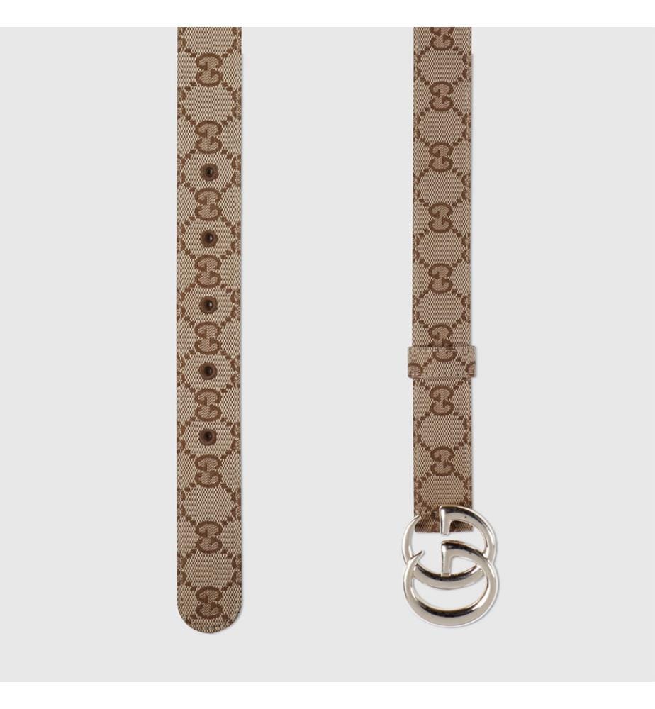 Schmaler Gürtel Marmont - Beige
