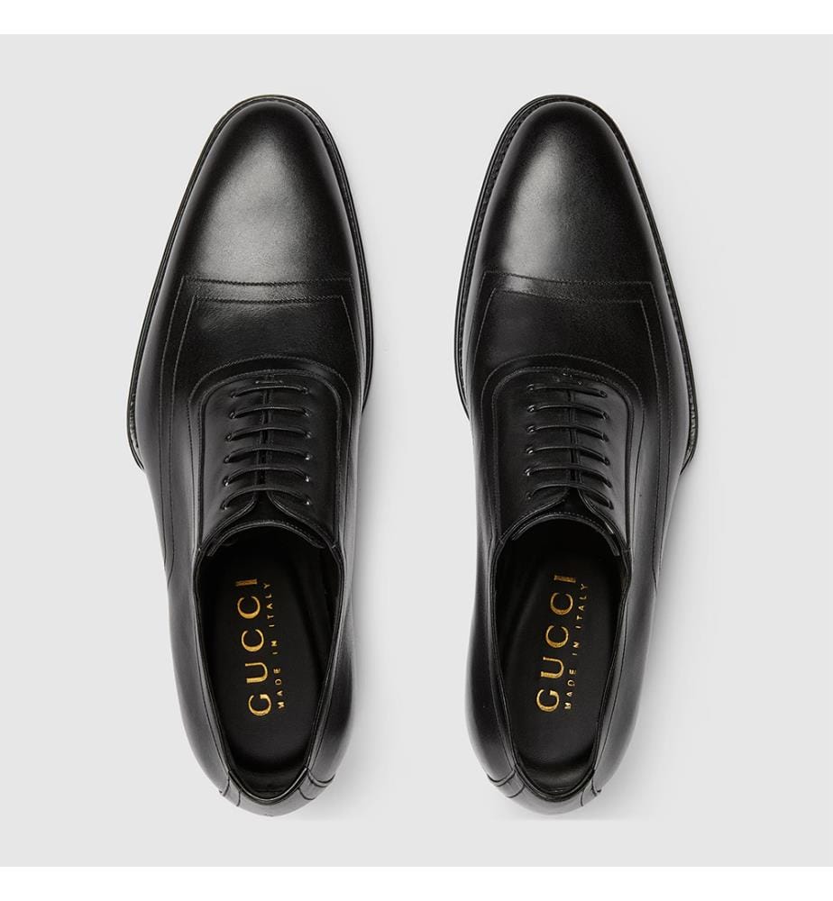 Lace-Up Shoes - Black