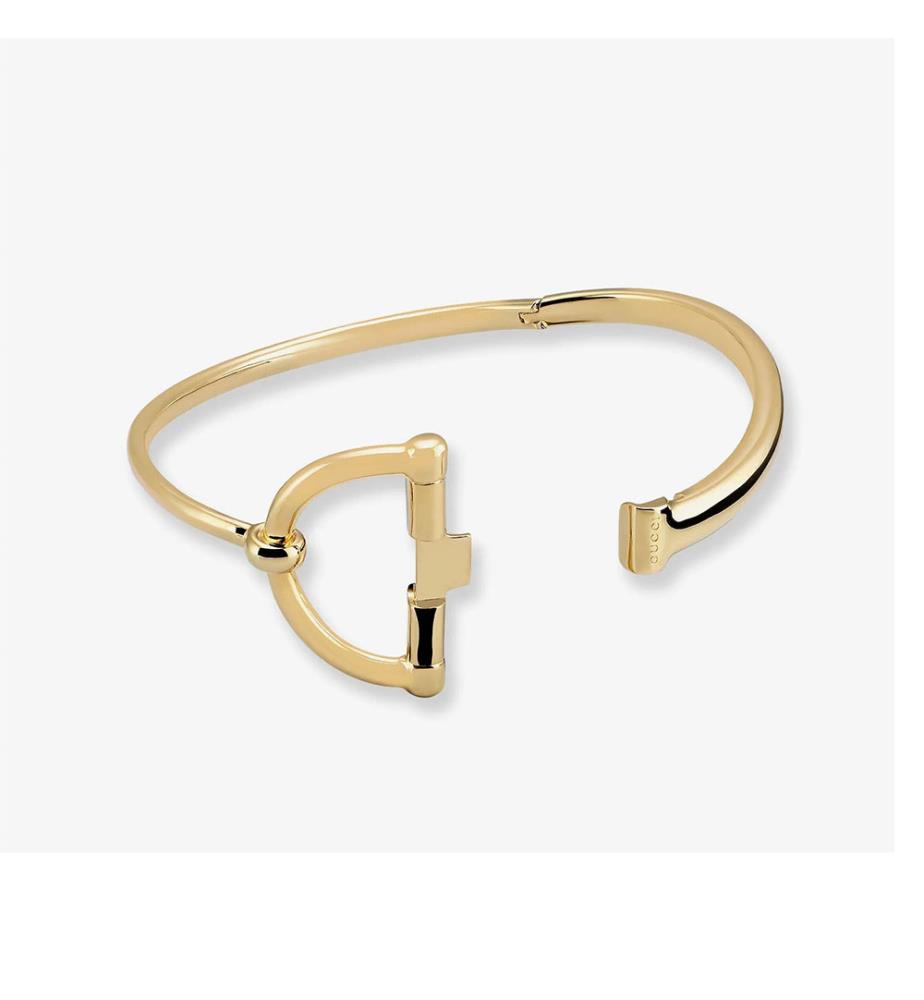 Half Horsebit Choker - Gold Shy Nk frei