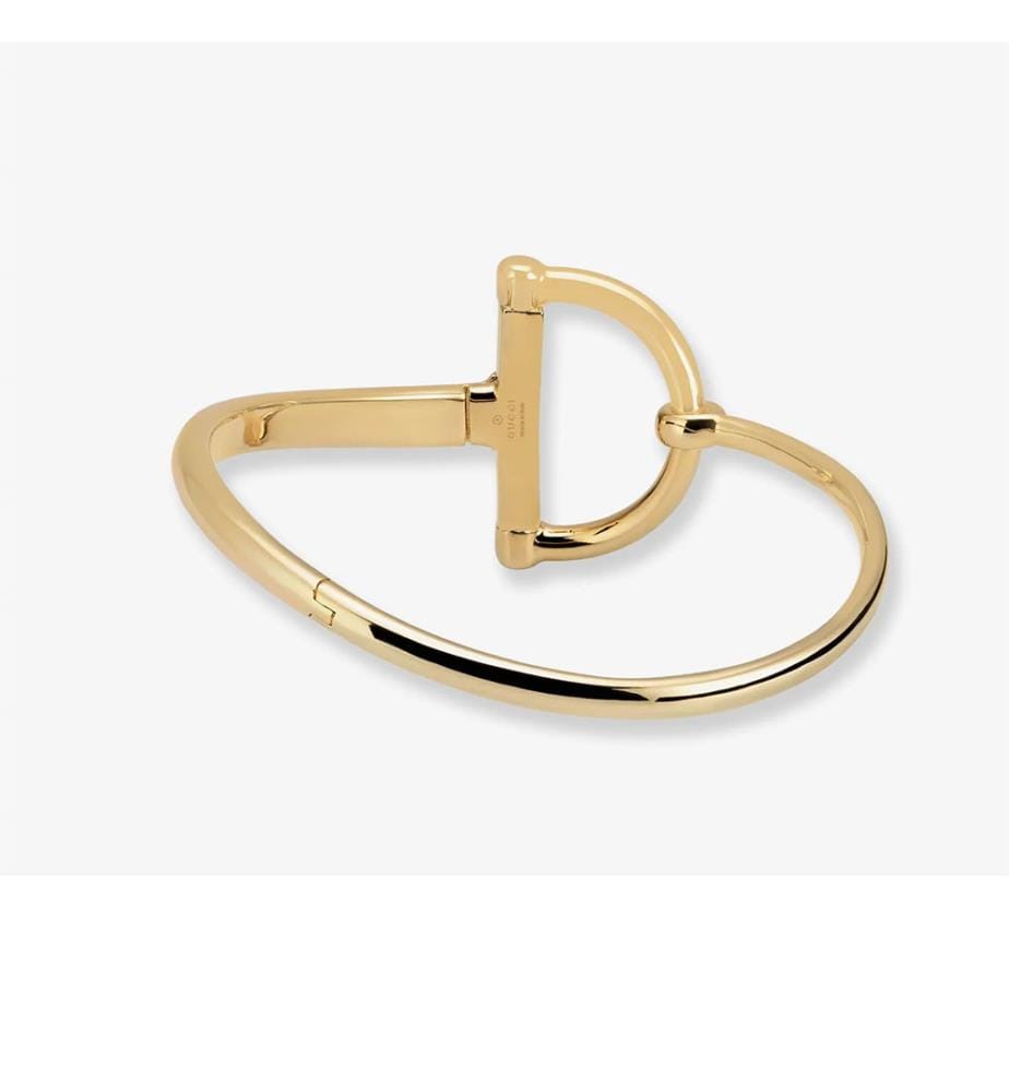 Half Horsebit Choker - Gold Shy Nk frei