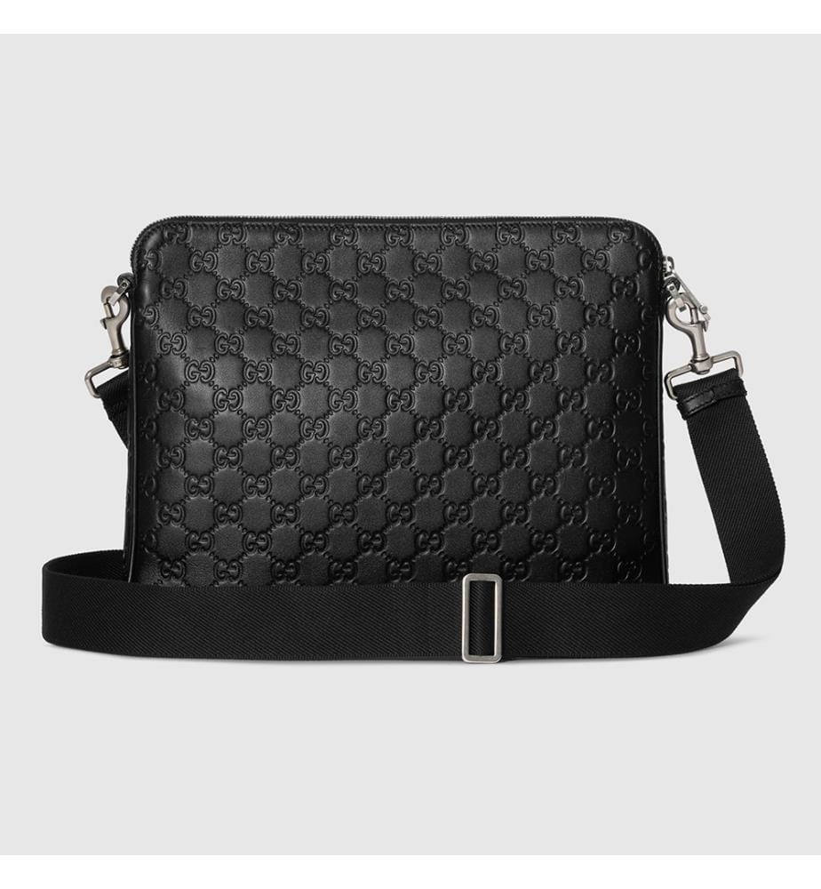 Emblem Medium Sac à Bandoulière - Gris