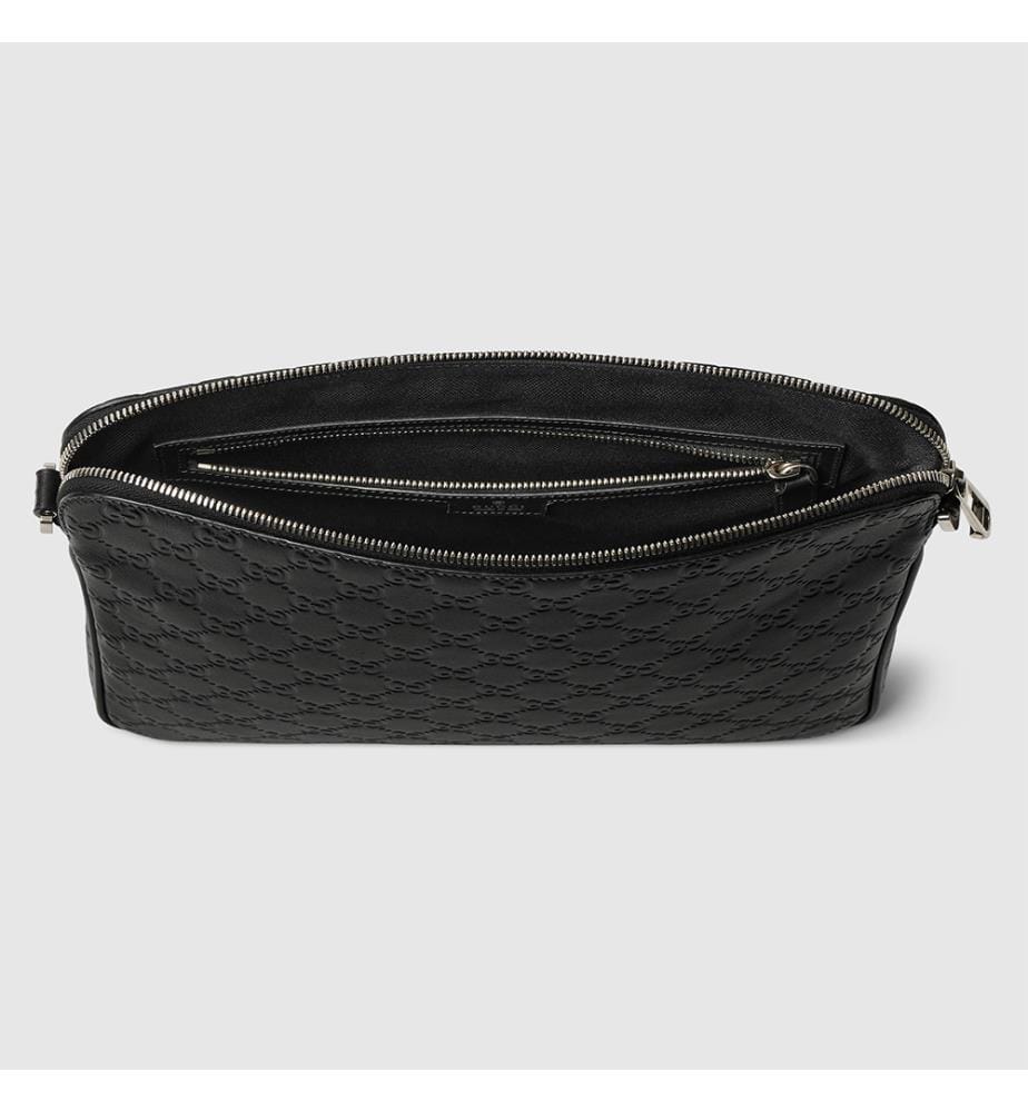 Emblem Medium Sac à Bandoulière - Gris