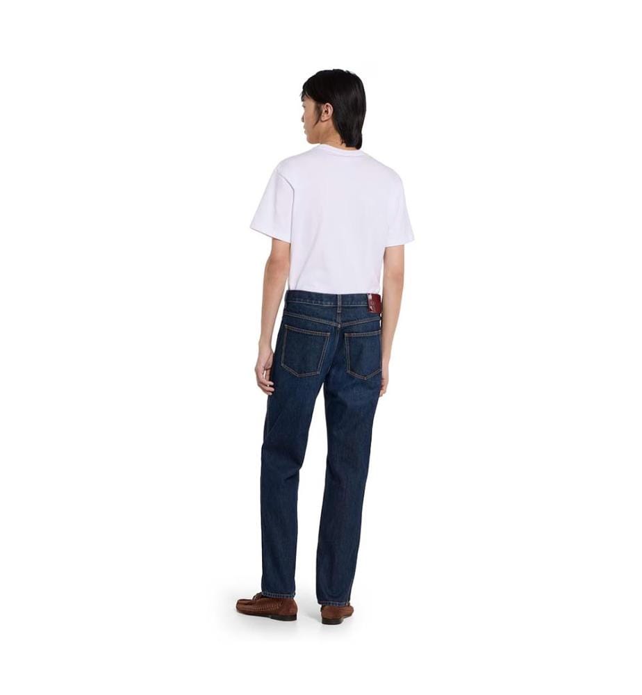 Pantalon slim en coton - Bleu clair