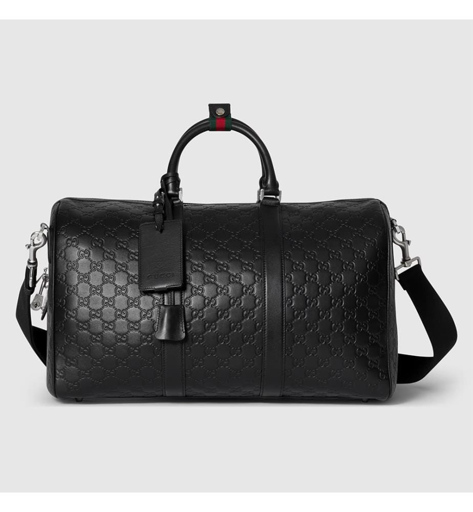 Sac de sport moyen Emblem - Noir