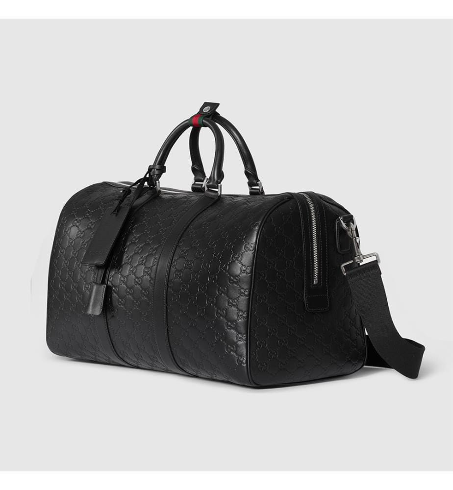 Sac de sport moyen Emblem - Noir