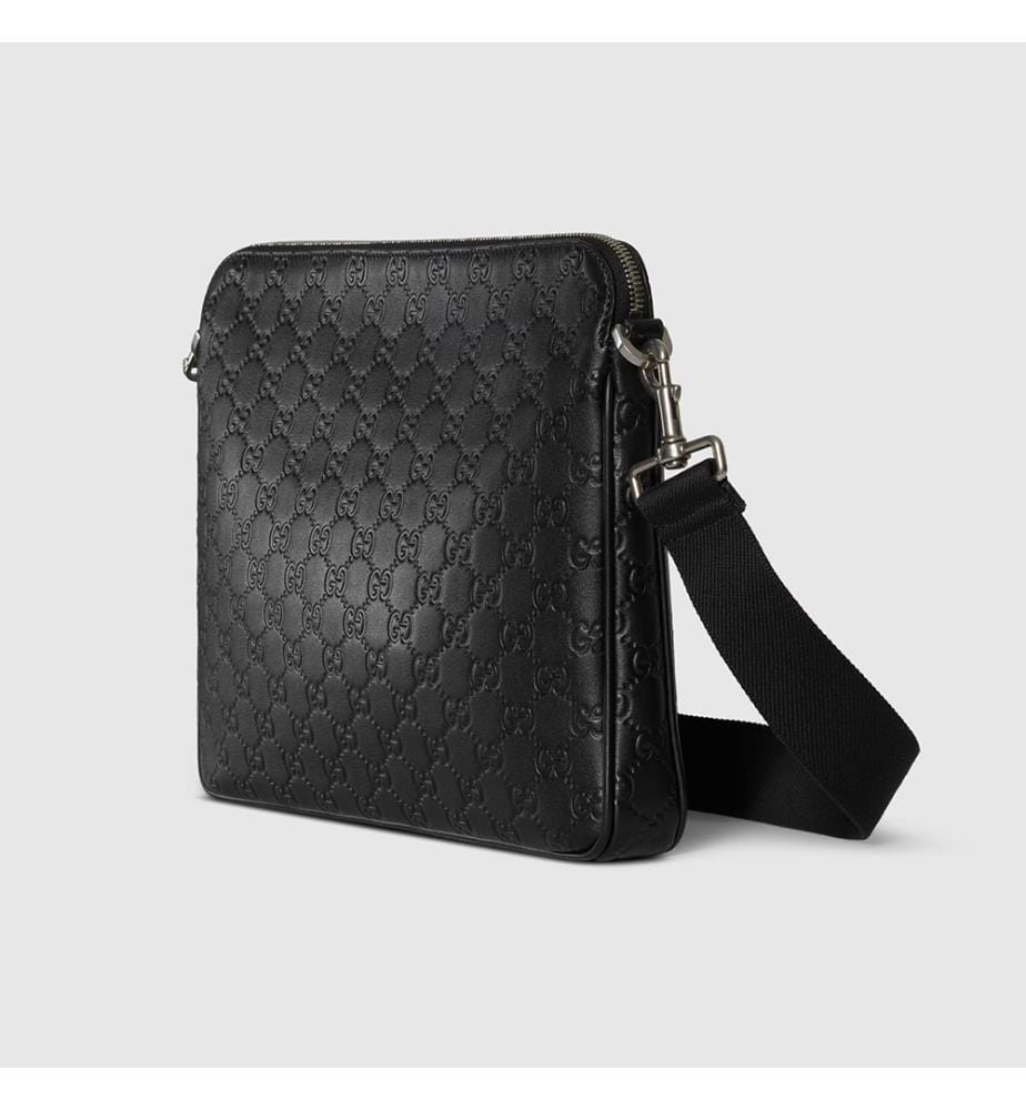 Emblem Medium Sac à Bandoulière - Noir