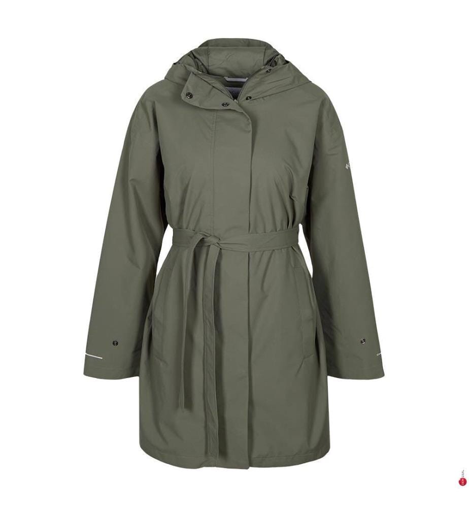 Here And There™ III Waterproof Trench Jacket - Grün