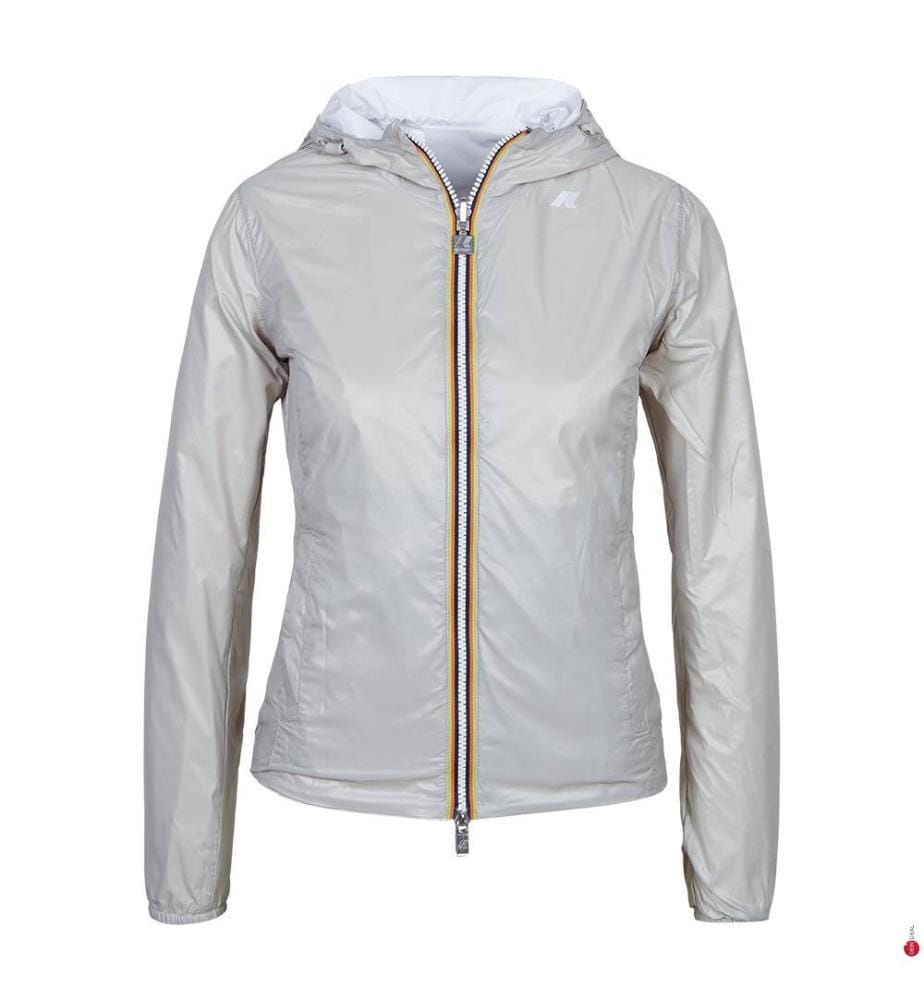 Jacke Lily Plus. 2 Double - Beige Grau