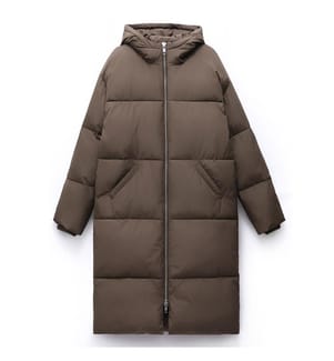Mantel Elphin - Schwarz Olive