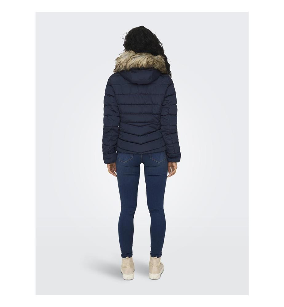 Gesteppte Steppjacke - Marine