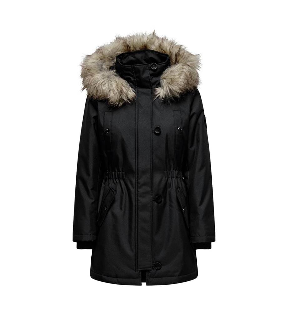 Parkas Kapuze - Schwarz