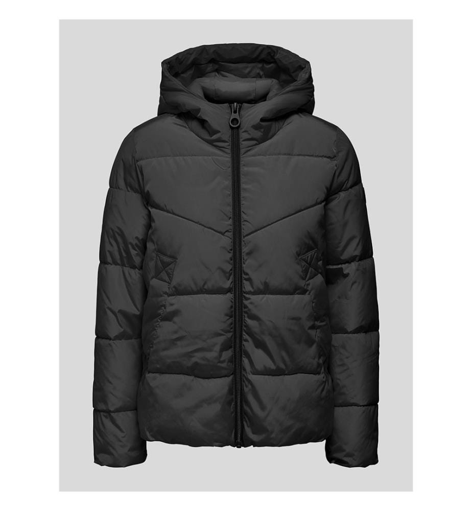 Puffer Steppjacke - Schwarz