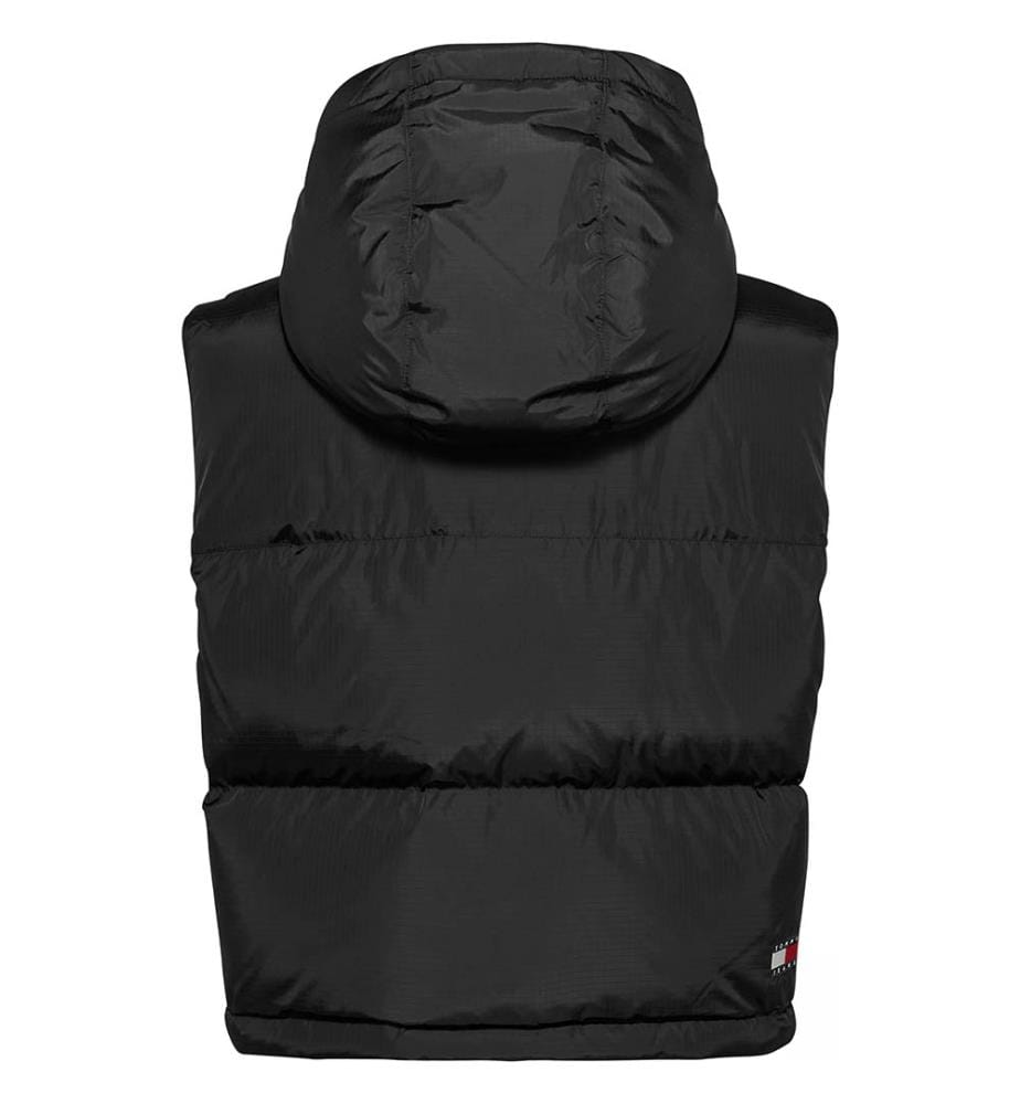 Ärmellose Steppjacke Essential - Schwarz