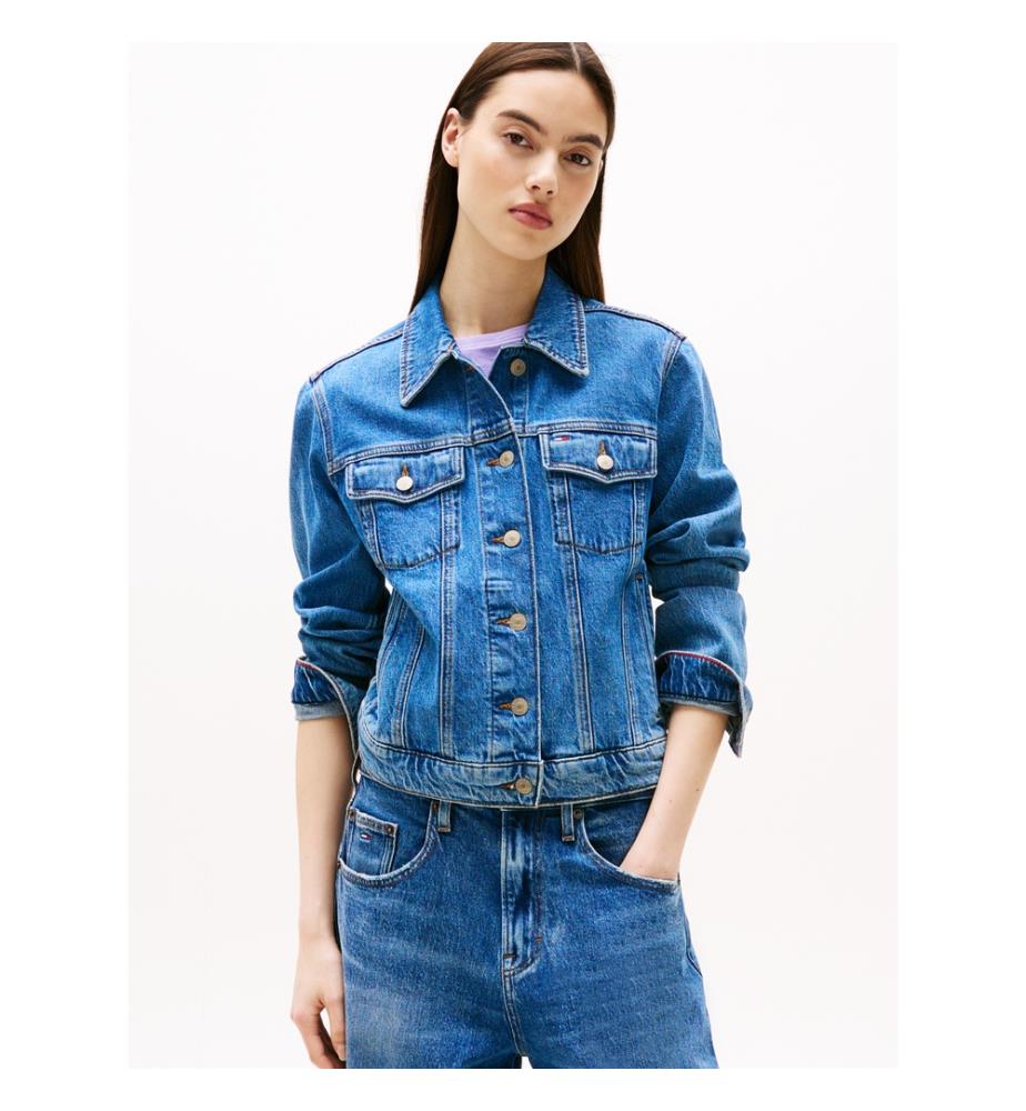 Jacke - Denimblau