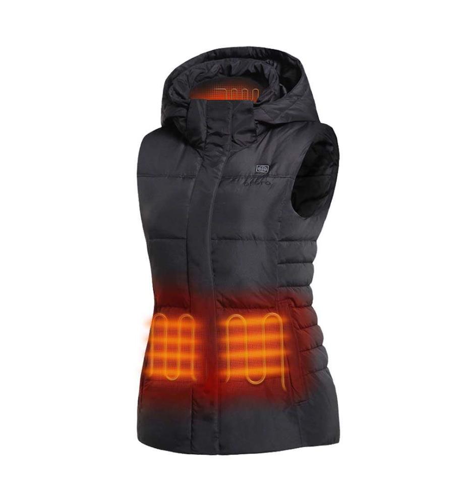 Wärmende ärmellose Daunenjacke - Slim Fit